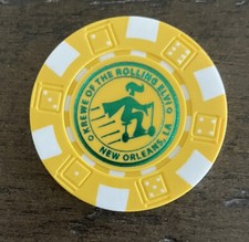 Krewe of Rolling Elvi 2023 Easter Poker Chip Mardi Gras Doubloon