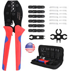 Solar Crimping Tools Solar Panel PV Cable Connectors Wire Crimper Plier 14-10AWG