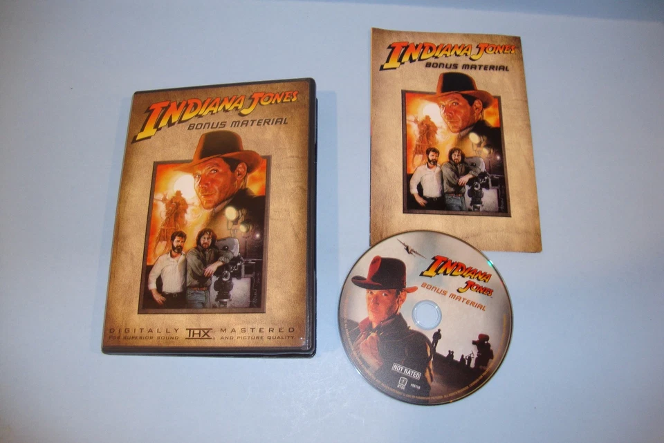 Indiana Jones Bonus Material (DVD, Full Frame, Digitally Mastered, 2003) - Image 1 of 1