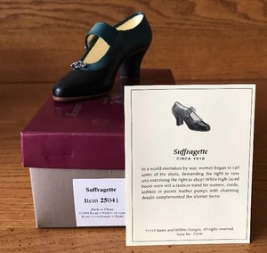 Raine Just the Right Shoe Suffragette COA Box 25041 - Picture 1 of 8
