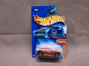 HW HOT WHEELS KMART VARIATION 2004 FE RED TOONED SIR OMINOUS FUTURISTIC RACER  - Picture 1 of 3