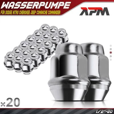 20x Tuerca de rueda para Dodge Nitro Jeep Cherokee XJ Comanche MJ Commander XH XK 86-12 - Imagen 1 de 4