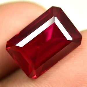 17.00 ct Natural Faceted Pigeon Blood Ruby loose Cut Gemstone GIE Certified 8520