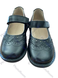 Elephantito NWOB Black Spectator Perforated Mary Jane Shoes Size 7 (EU23) RV$75 - Picture 1 of 5