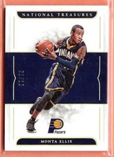 2016-17 NATIONAL TREASURES BASE CARD MONTA ELLIS 01/10 #93!!
