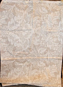 Tela Thibaut Chardonnet Damasco Beige 30"x54" Mezcla de Lino Castaño Colina F972586 - Imagen 1 de 6