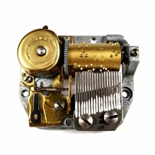 Carillon Vintage music box Reuge Music 'For He's a Jolly Good Fellow' - Swiss