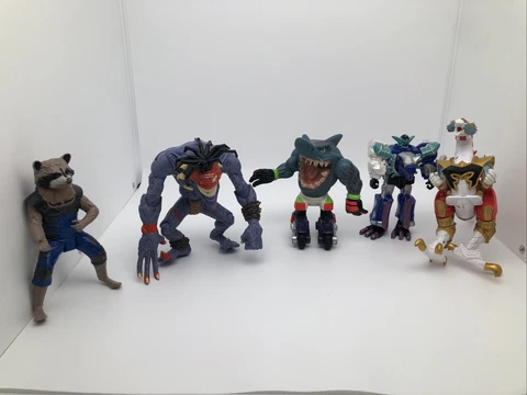 STREET SHARKS,Power Ranger,Guardian Of Galaxy ACTION FIGURES(lot) Cover