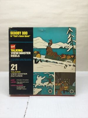 Kids Viewmaster Reels "GAF" Scooby Doo  Talking View Master Reel No Instructions - Image 1 of 4