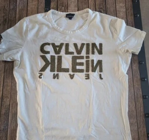 Calvin Klein camiseta pedrería talla S - Imagen 1 de 7