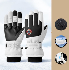 New Waterproof Men Women Ski Gloves Thermal Winter Warm Soft Snowboard Thermal