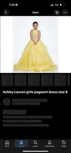 Gorgeous Pageant Dress - Picture 1 of 2