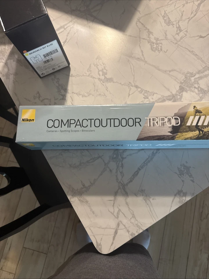 Nikon 16749 Compact Outdoor Four Section Aluminum Alloy Tripod Black - Image 1 of 1