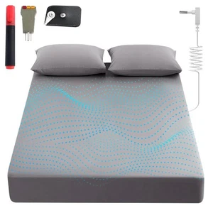 Grounding Sheets King 90% Organic Cotton+ 10% Pure Silver FiberGrounded Bed S... - Picture 1 of 6