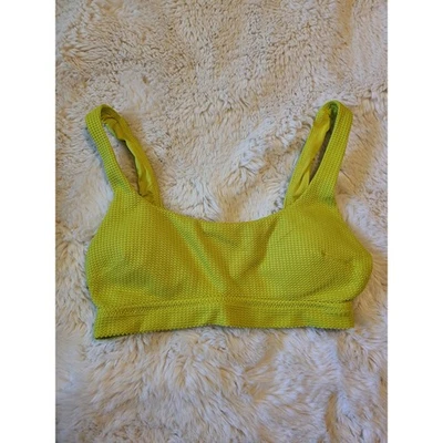 Traje de baño Aerie cuello redondo verde lima talla pequeña (top ony) Foto 1 de 4