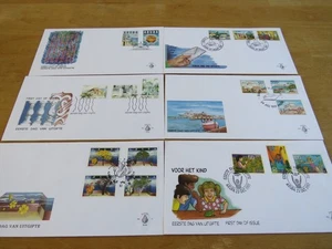 Aruba 6 different FDC´s first day covers 1997 complete set + Free shipment - Picture 1 of 7