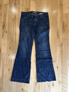 Gap 1969 Jeans Damen Gr. 4 Blau Limited Edition Wide Leg Y2K Hipster Boho Denim - Bild 1 von 6