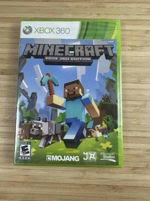 Minecraft Xbox 360 Edition G2W-00002 BRANDNEU Factory Sealed Kleiner Riss - Bild 1 von 4