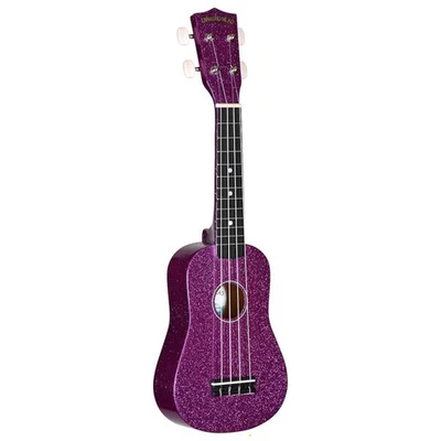 Diamond Head Hot Rod Series Ukulele, Soprano Size, Sparkle Royal Purple - Image 1 of 3