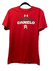 Canelo Alvarez Under Armour Official Fight Shirt • Team Canelo / Mexico • (S) - Picture 1 of 16