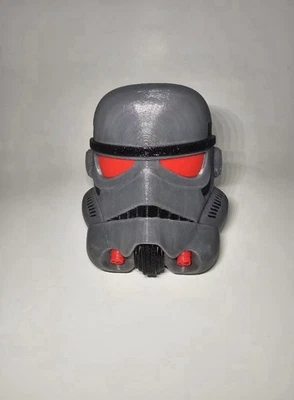 Gray Stormtrooper Receiver Hitch Cover fits 2” receivers - Image 1 of 3