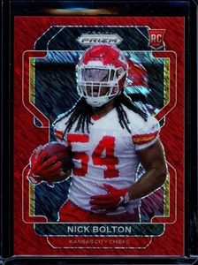 2021 Prizm Red Shimmer #390 Nick Bolton /35 ROOKIE RC - Picture 1 of 2