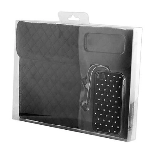 SET ESCLUSIVO CUSTODIA per APPLE IPAD 2 3 + CUSTODIA IPHONE 4 4S + AURICOLARI - Immagine 1 di 1