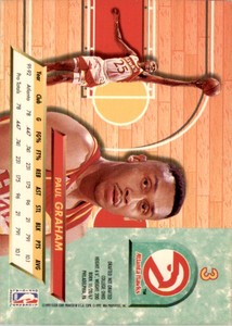 1992-93 Fleer Ultra Paul Graham Basketball Cards #3