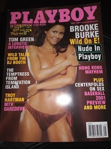 Playboy Magazine May 2001 Brooke Burke, Tom Green Interview - Picture 1 of 1