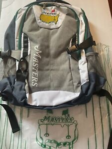 NEW Masters Golf 2023 Bookbag Backpack Logo Design Augusta National