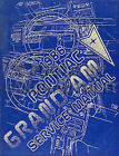 1986 Pontiac Grand Am Repair Shop Ręczny 86 Le Se Oryginalna książka serwisowa OEM