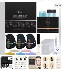 Wimpernlift-Kit, Werkzeuge, Kleber Perm Salonverlängerung Heben Locken 10 Behandlungen - Bild 1 von 3
