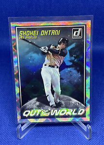 2018 Panini Donruss Out of this World Shohei Ohtani Rookie Card SP #OW5 RC /999
