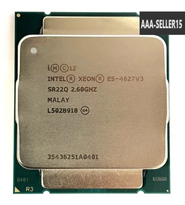 Intel Xeon E5-4627 V3 2.60GHz 10-Core 25MB LGA2011-3 Server Processor SR22Q 135W - Picture 1 of 1