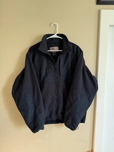 5.11 Tactical Jacket Mens LARGE Blue Full Zip Bomber FLEECE Casual Pockets - Picture 1 of 10