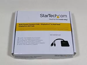 Multi Stream Transport Hub - DisplayPort to dual head DisplayPort MST hub - Picture 1 of 3