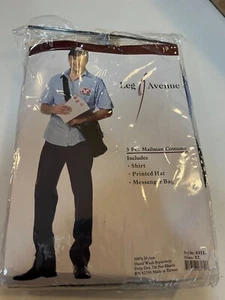Halloween Costume Leg Avenue Men's Mailman Post Man USPS NEW Blue XL - Picture 1 of 7