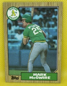 Mark McGwire 1987 Topps #366 RC Oakland Athletics g - Picture 1 of 2