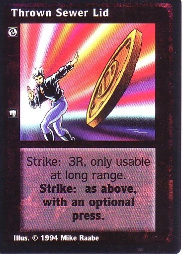 15 x Thrown Sewer Lid VTES CCG Jyhad Edition - Image 1 of 1