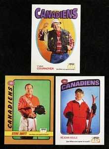 2001 AGF FONDS MONTREAL CANADIENS REJEAN HOULE YVAN COURNOYER STEVE SHUTT POSTFRISCH - Bild 1 von 2