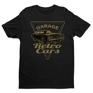 Camisa Coche Retro Garaje, Camiseta Cumpleaños Coches, Camiseta Coche Retro Años 90 Homenaje Drift - Imagen 1 de 6