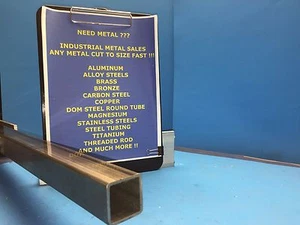 Steel Telescoping Square Tube 1-3/4" x 12"-Long x .105w--> TELESCOPING TUBE - Picture 1 of 1