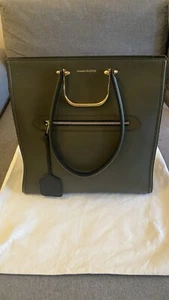 Alexander McQueen Tall Story Handbag moss green - Picture 1 of 13