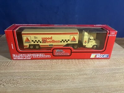 1993 Racing Champions Wood Racing 1:87 Die-Cast Cab Racing Team Transporter🔥 - Image 1 of 4