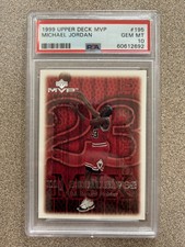 Michael Jordan 1999-00 Upper Deck MVP #195 (PSA 10)
