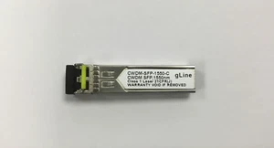 gLine SFP+ CWDM module 10Gbps, 1550nm, single mode class 1 Laser 21CFR - Picture 1 of 11