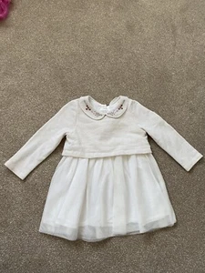 Tu Kinder Baby Mädchen Kleid 9-12 Monate - Bild 1 von 4