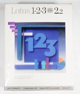 Disquete vintage Lotus 123 Release 2.2 3.5" ST533B34 - Imagen 1 de 8