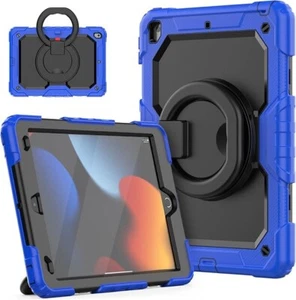 apple ipad 10.2 (19/20/2021) Full Body Shockproof Protection Cover blue - Afbeelding 1 van 7