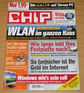 CHIP Magazin 12 2007, guter Zustand - Bild 1 von 1